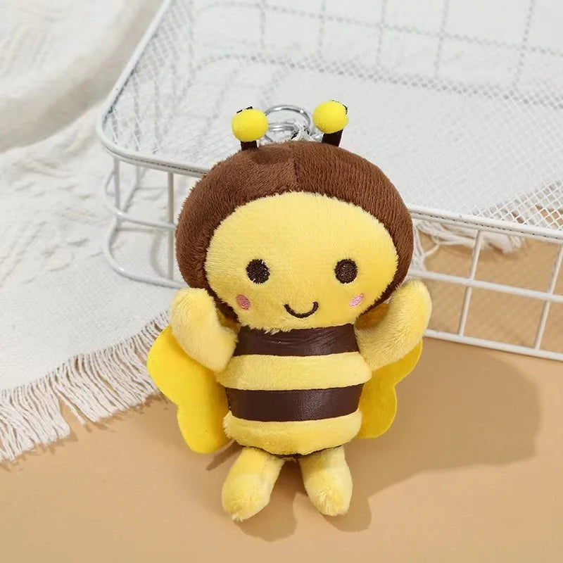 Small Bee Plush Toy for Dogs and Cats to Interact and Play Teeth Cleaning Pet Supplies