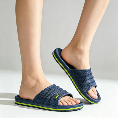 Pmoiste Soft EVA Bathroom Slippers Men Comfortable Designer Light Living Room Shoes Slip-on Not Slip House High-quality Indoor