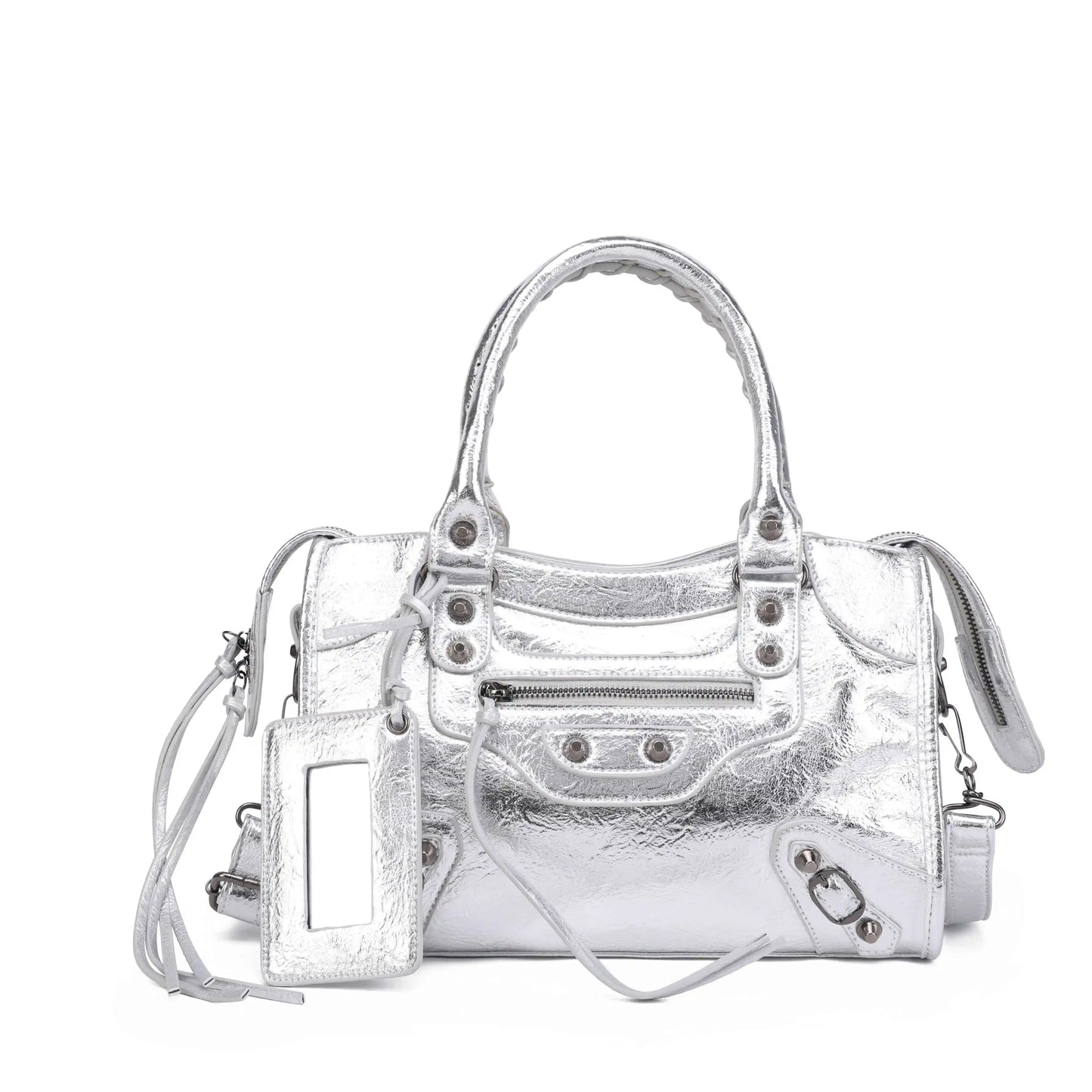 2026 Autumn and Winter Handbag Crossbody Large Capacity City Motorcycle Shoulder Bag Tote Bag for Women Luxury Designer