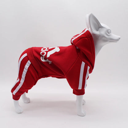 Spring Dog Jumpsuit Sports Suit for Small Dogs - Charming Pet Apparel for Chihuahua Terrier Beagle - Comfortable Clothing
