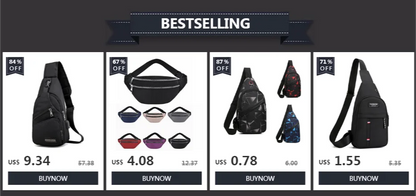 Chest Bag,Men's Casual Waterproof Crossbody Bag, Trendy Sports Bag, Multifunctional Small Bag, Shoulder Bag