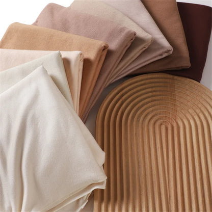 80*180cm Big Size Modal Rayon Cotton Jersey Hijab Scarf Ramadan Long Muslim Shawl Plain Soft Turban Wraps Women Headband