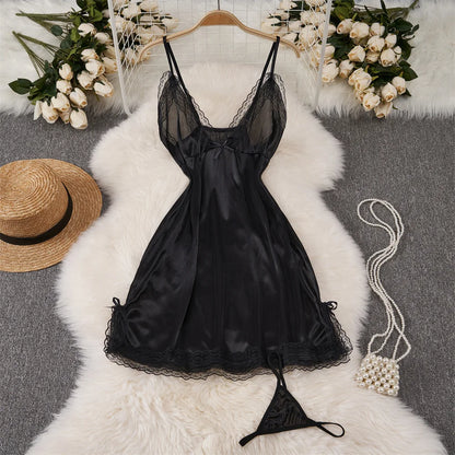 Cute Sweet Trend Cartoon Printed Jumpsuit Half High Collar Sleeveless Slim Fit Lingerie Bodycon Bodysuit Rompers Pajama Catsuits