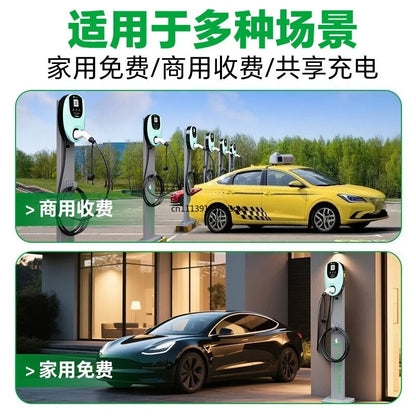 For 7‑14‑11‑22KW AC EV Charger Wallbox Shared Charging Station For New Energy Electric Vehicle Home Commercial Use