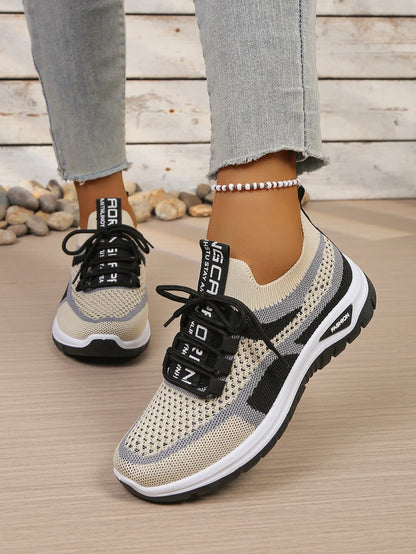 Women's Shoes Double-Color Work Shoes for Ladies, Single Shoes Casual Sneaker Shoes Woman 2026 Free Shipping Shoes