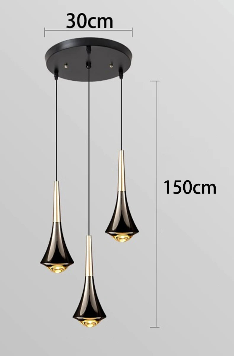 Modern home decor led lights pendant light lamps for living room Chandeliers for dining room hanging light indoor lighting