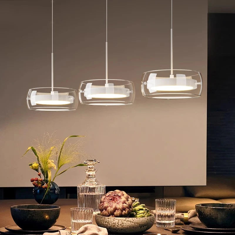 Modern home decor led lights pendant light lamps forstaircase Chandeliers for living room hanging light indoor lighting