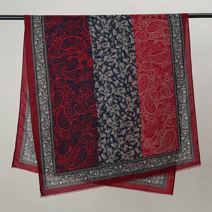 New Paisley Cotton Pashmina Shawl Lady Wrap Warm Winter Scarves Autumn Design Print Female Foulard Beach Stoles Luxury Scarf