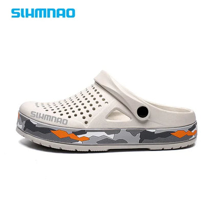 2025 Summer Outdoor Beach Casual Sandals, Lightweight and Breathable Household Shoes, Anti Slip and Breathable Fishing Slippers