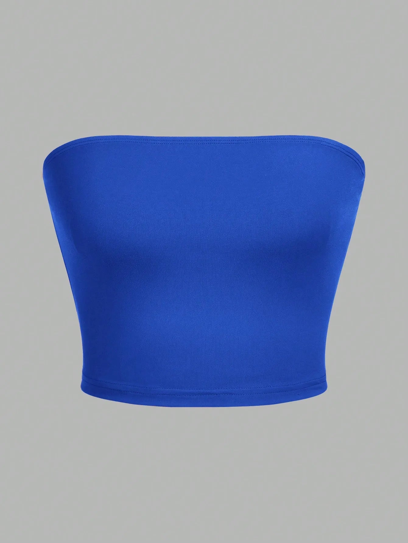 Women's Strapless Vest Sleeveless Crop Top Lady's Flat Mouthed Navel Wrapped Chest Top Party Outfit Strapless Vest Clothing