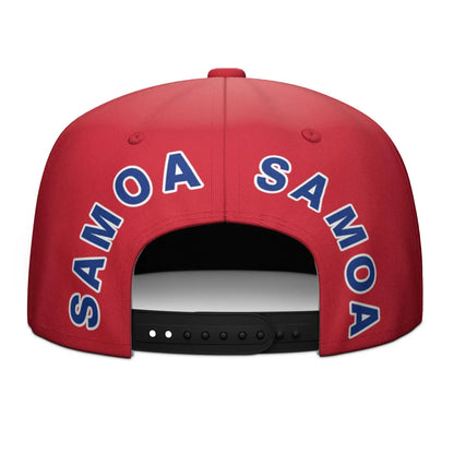 Samoa Baseball Caps Custom Made Name Team Logo Flat Brimmed Hat Wsm Country Travel West Nation Respirant Samoan Flag Headgear
