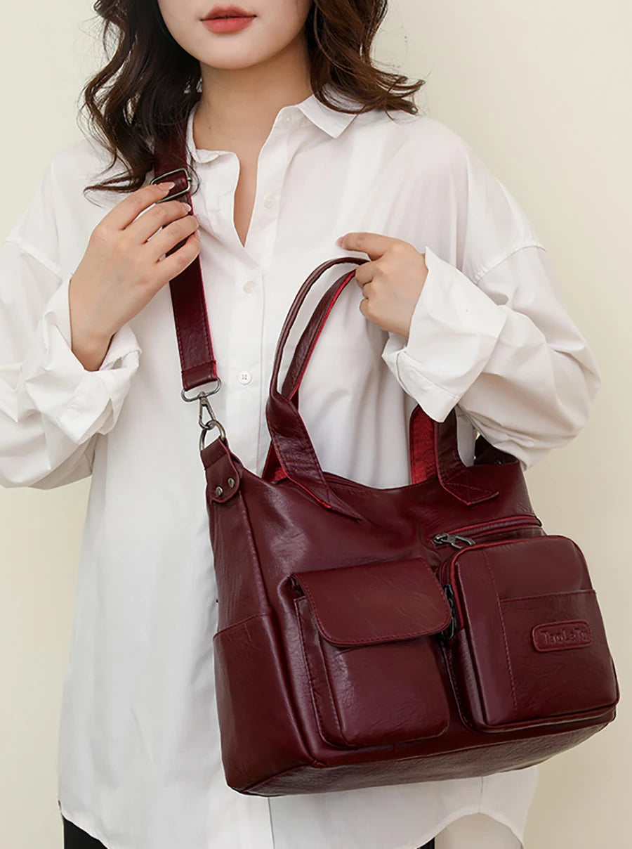 Luxury Designer Handbags Women Purses And Handbags Retro Shoulder Bags High Quality Leather Crossbody Bags for Women 2024 Sac