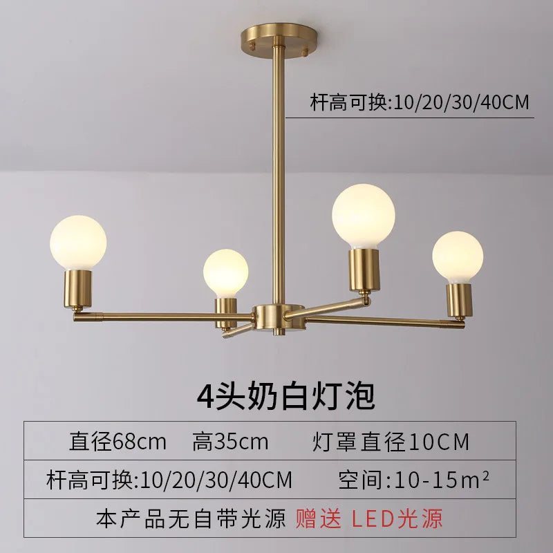 Living Room Ceiling Lamp Modern Chandelier Home Lighting E27 Mounted for Bedroom dining Room Corridor Light Balcony Lights