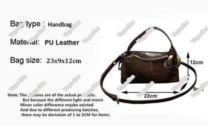 Fashion Shoulder Bag for Women Faux Suede Leather Female Handbags small ladies messenger Crossbody Bags Sac A Main bolsos