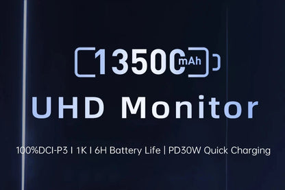 15.6" FHD Touchscreen Portable Monitor 13500mAh Battery 1920*1080P IPS 100%DCI-P3 Display For PC Laptop Macbook Phone PS4/5 Xbox