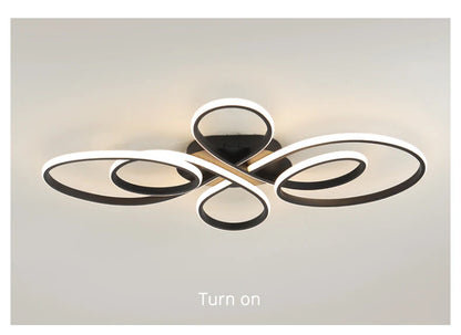 Simple Led Ceiling Light Creative Living Room Bedroom Study Dining Room Ceiling Lamp Nordic Modern Home Indoor Lighting Fixtures
