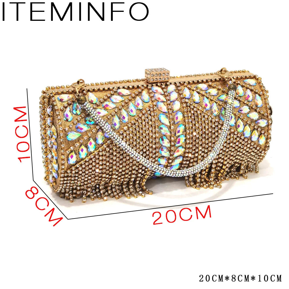 2023 New Italian Design Noble Dual-Purpose Three-Dimensional Bag And Ladies Heel Shoes Shiny Material For Nigeria Wedding Party