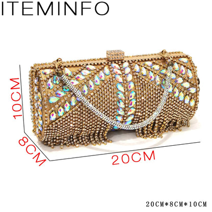 2023 New Italian Design Noble Dual-Purpose Three-Dimensional Bag And Ladies Heel Shoes Shiny Material For Nigeria Wedding Party