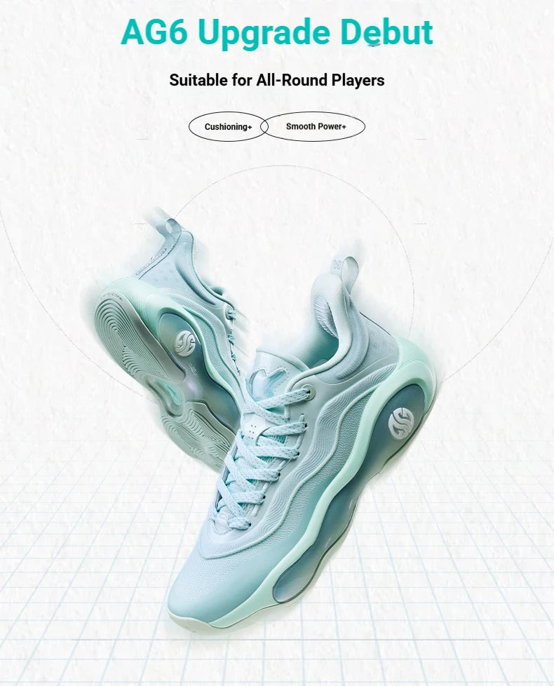 361 Degrees AG6 Aaron Gordon Men Basketball Shoes New Trendy Professional Anti-slip Shock-absorbing Male Sneakers 572611102