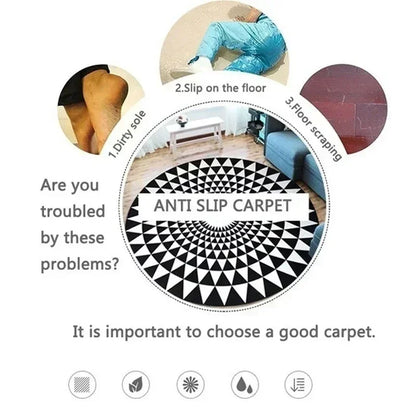 Resident Evil Printed CD Round Carpet Living Room Bedroom Circle Rugs Non Slip Home Sofa Hallway Balcony Floor Mat Outdoor Rug