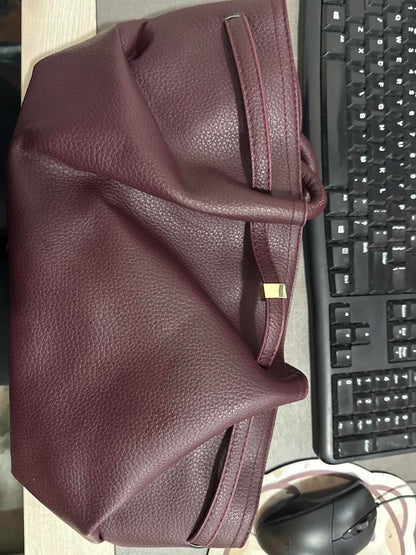 2026 French Style Women Tote Bag Large Capacity Luxury Underarm Bag Casual Single Shoulder Handbag Daily Commute Shopping Bags