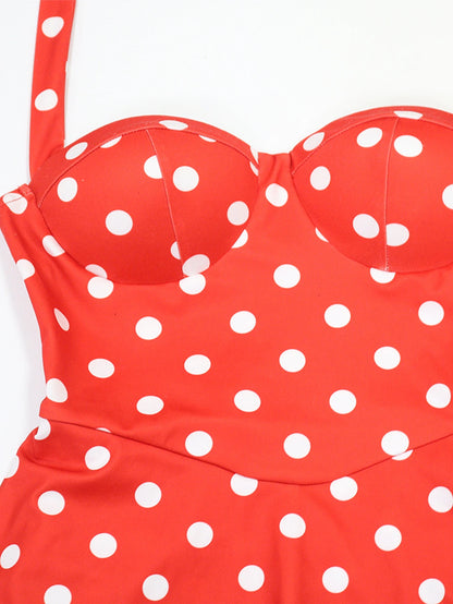 Sexy dot print jumpsuit women summer backless jumpsuits rompers for woman clothing fashion casual short pants bodycon playsuit