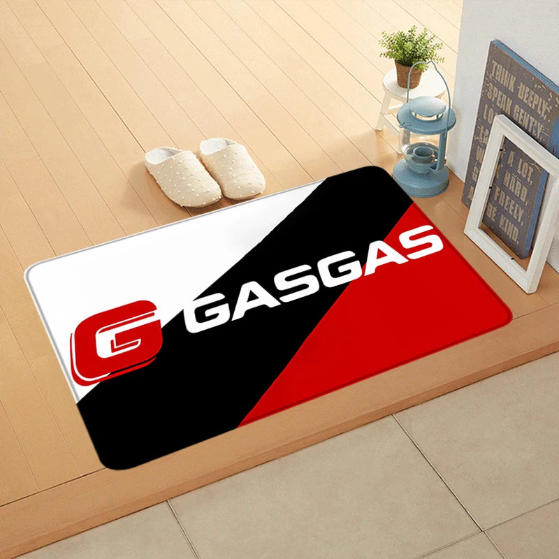 Door Mats Interior Foot Rug GAS Motorcycle Racing Welcome Floor Mat for Entryway Hallway Carpet Kitchen Rugs Fluffy Home Decor