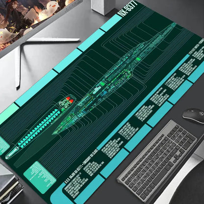 Exploded view 900x400 XXL Mouse Gaming accessories Pad Purple art Large Offices accessories rubber Anime figures mouse pa HD