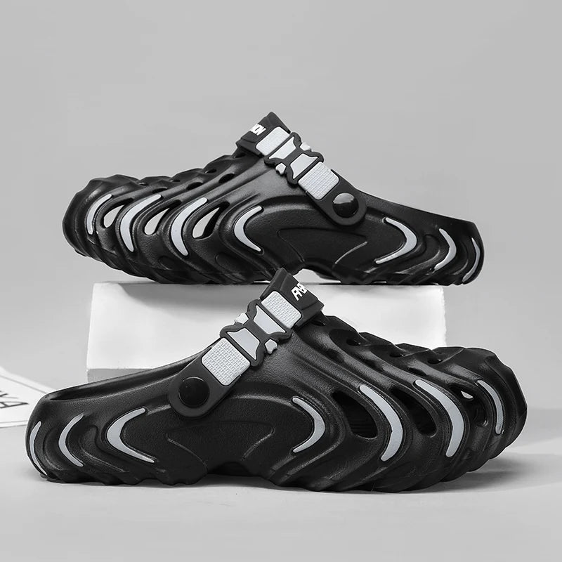 Summer Men's Outdoor Clogs EVA Soft Slippers For Man Beach Sandals Slides Garden Shoes New Men Casual Shoes Male Beach Slippers