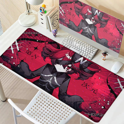 Kawaii Anime Girl Gaming Mouse Pad K-Kasane Teto Large LockEdge Mousepad XXL Computer Keyboard Desk Mat E-Sports PC Gaming Pads