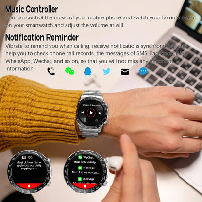 2026 new smart watch sleep monitoring Bluetooth call high-definition displaywrist  liftbright screen  round screen smart watch
