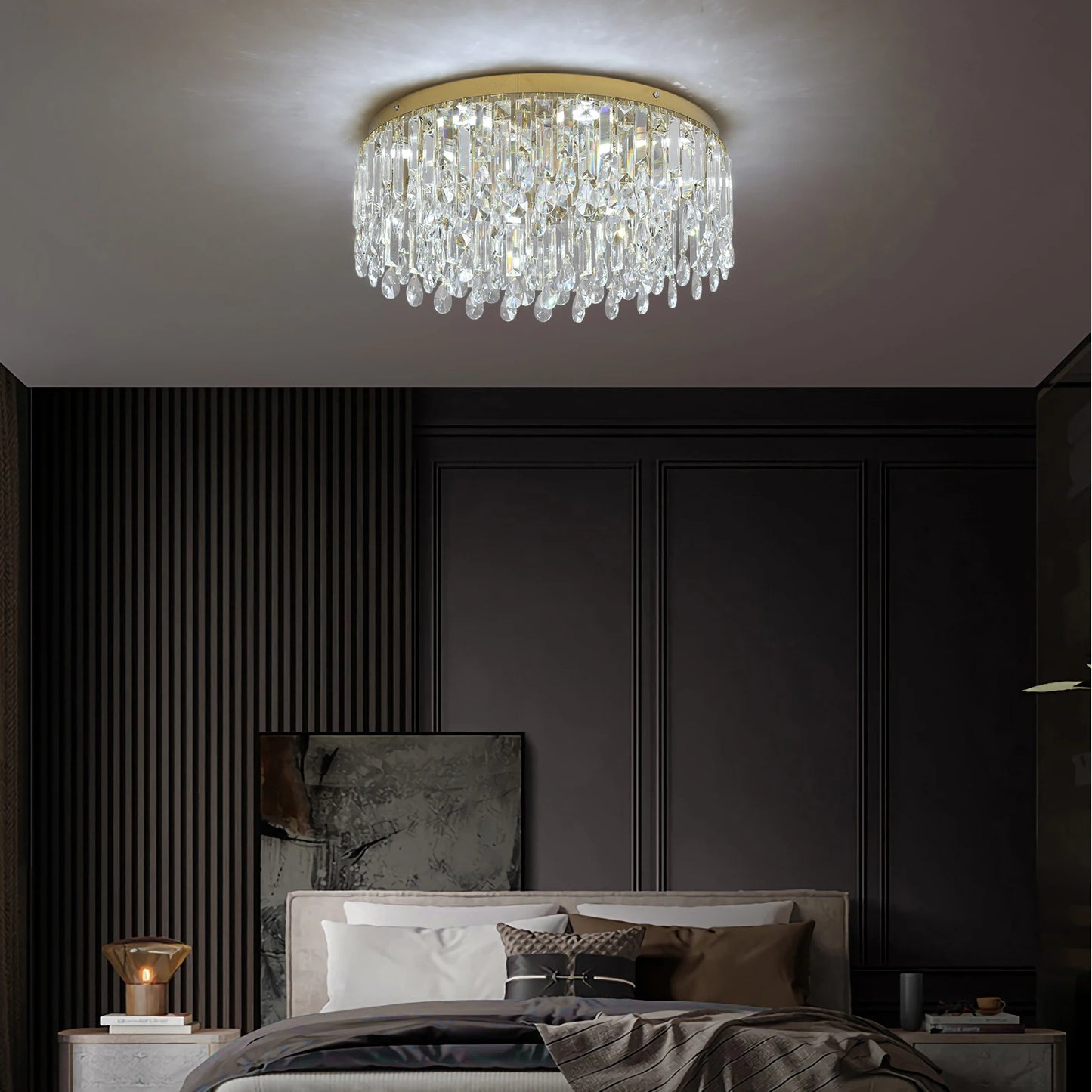 Chandelier Modern Luxury Led Ceiling Light Living Room Bedroom Decoration Hanging Lamp Lighting Fixture Nordic Pendant Lights  ﻿