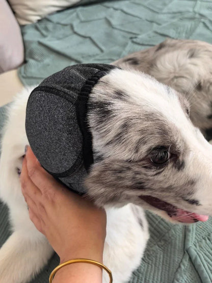 Dog Noise Reduction, Sound Insulation, Ear Muffs, Swimming Waterproof Headgear, Dog Emotional Soothing Headgear
