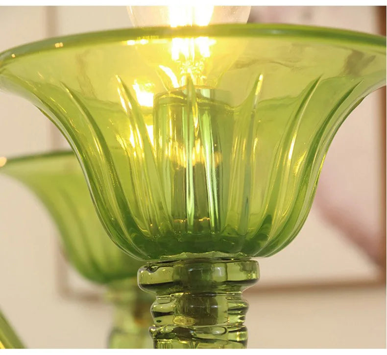 Deco Home Led chandelier crystal lamp for living room parlor Italy hanging crystal sconce Hotel fixtures Lustre Cristal lighting