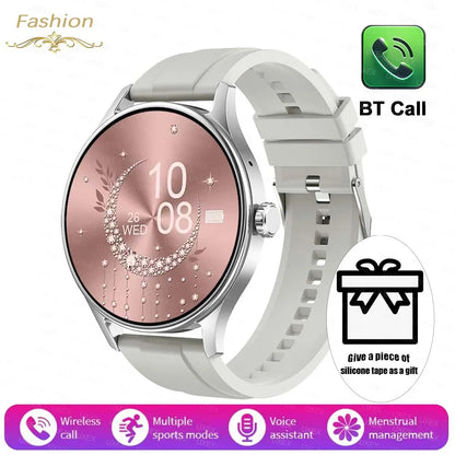 2026 New Smart Watch Women Men Bluetooth Call Sports Fitness Watches Heart Rate Health Monitor Smartwatch Ladies For Android iOS
