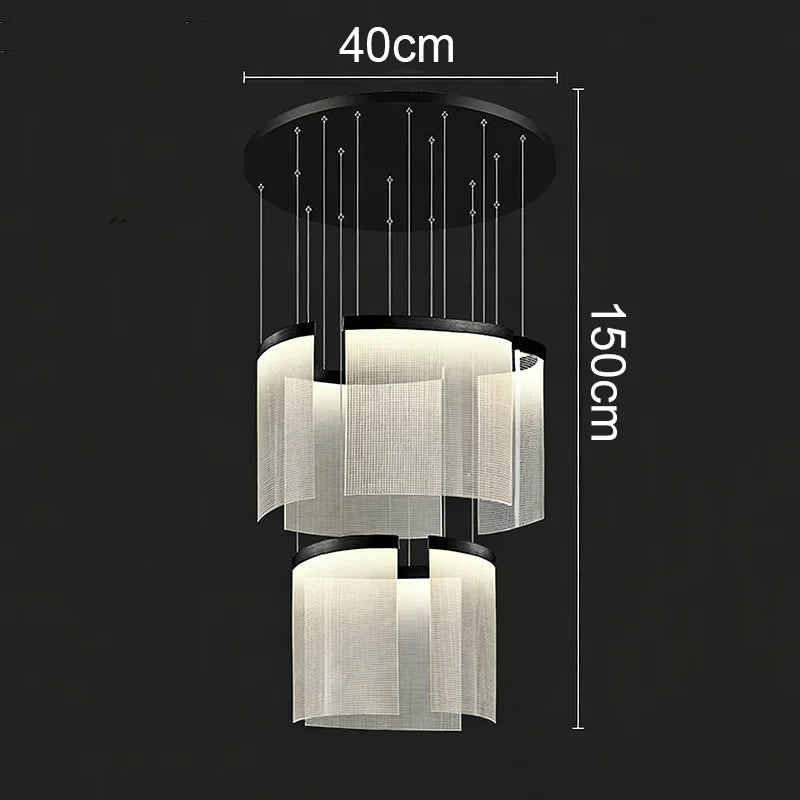 Modern home decor ring led lights pendant light lamps for living room Chandeliers for dining room hanging light indoor lighting