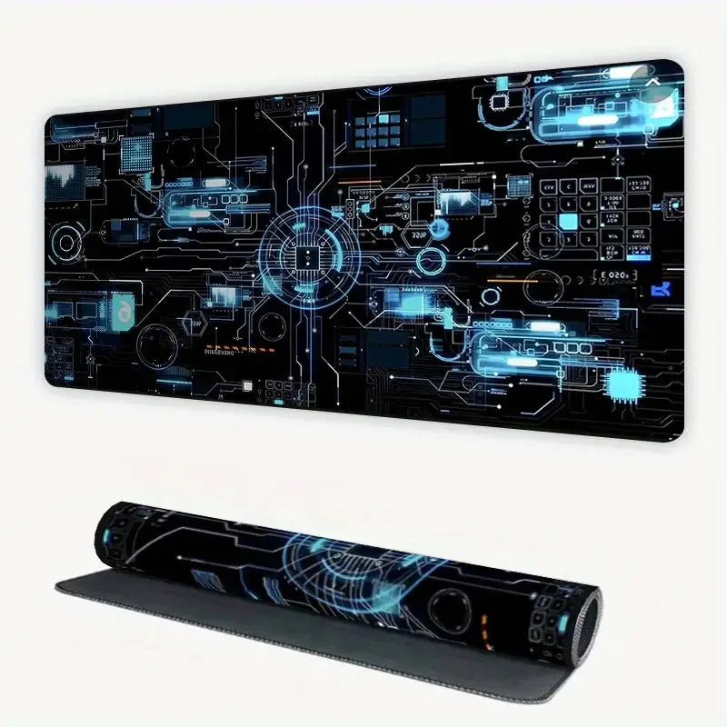 nnovate the future circuit board design, with anti-slip properties computer desk accessories one piece playmat pk control 1