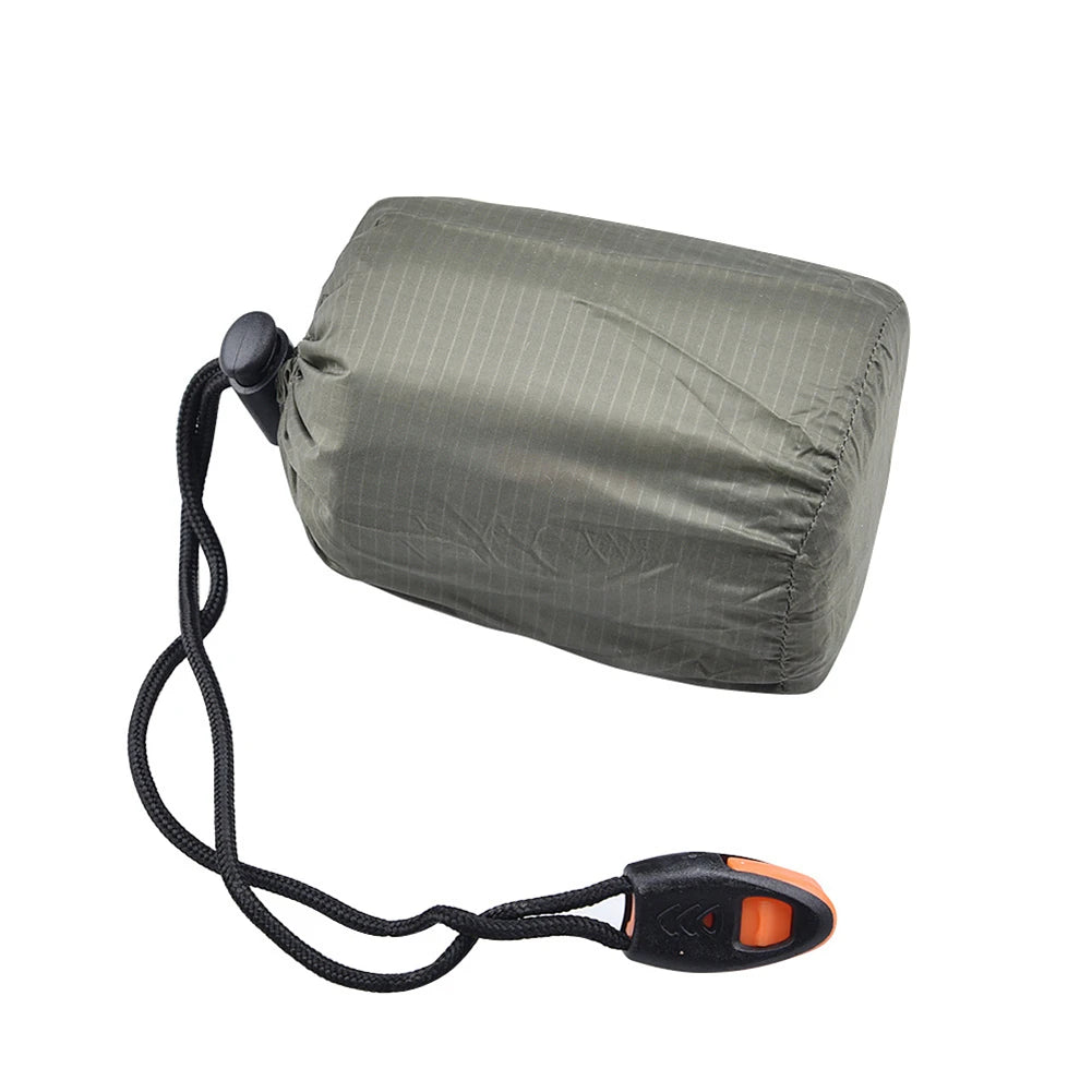Survival Sleeping Bag Waterproof Thermal Bivy Sack For Camping Hiking Outdoor Activities Travel Lightweight Compact Bivy Bag