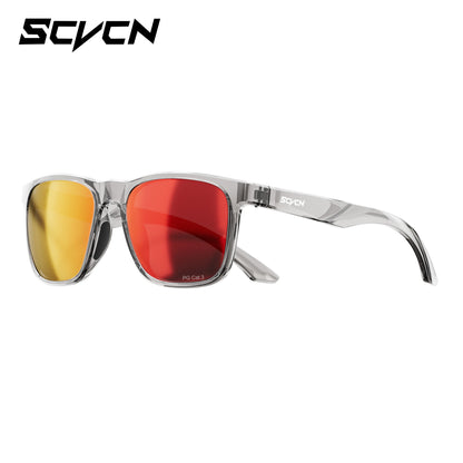 Scvcn Polarized Fishing Glasses UV400 Protect Eyes from Sunlight Anti-glare Lenses Professional Outdoor Driving Sunglasses