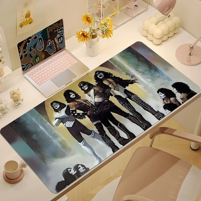 Rock Band K-Kiss Band Alive! Mouse Pad Non-slip Thickened MousePad Large Writing Lockedge Gaming Cushion Office Student