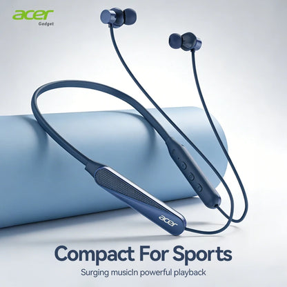 Acer Ohr561 Wireless Neckband Bluetooth Headphones, In-Ear Design, Comfortable to Wear, Bluetooth 5.4 Chip with Low Power Consumption, 20 Hours of Long-Lasting Battery Life, Dedicated for Sports and Running