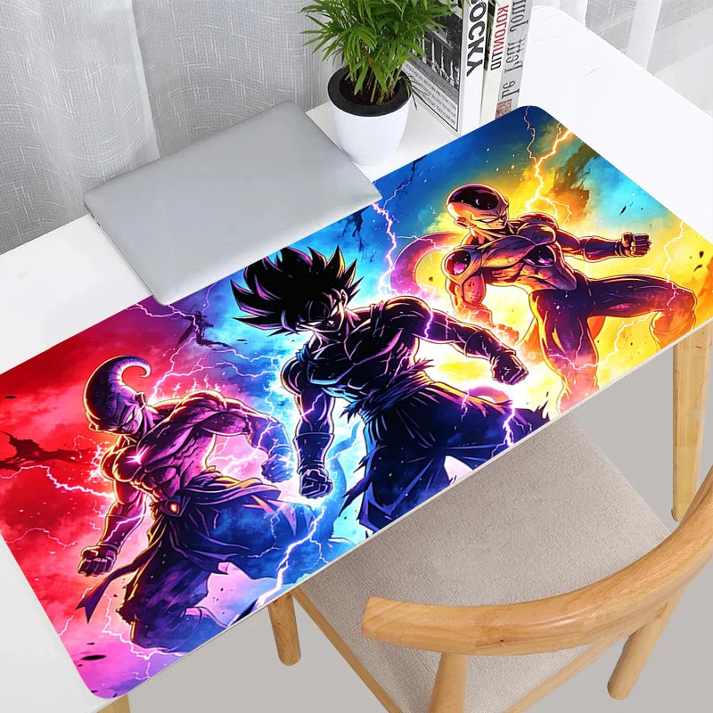 Dragon Ball Z Mouse Pad Large Mouse Mat Computer Keyboard Pad XXL Colorful Desk Mat Laptop Gaming Accessories DBZ Anime Mousepad