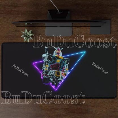 Mouse Pad Gundam RX-78-2 Anime Gaming XXL Non-slip Mousepad PC Computer Keyboard Office HD printing overlock esports Desk Mat
