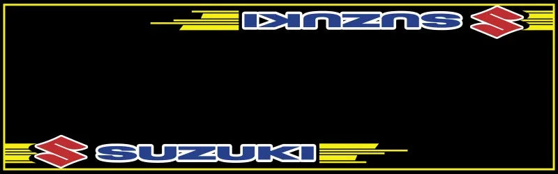 Suzuki Motorsports Carpet Garage Mat Racing Cool Motorcycle Display Electric Bike Mat Entrance Doormat Bedroom Home Decoration