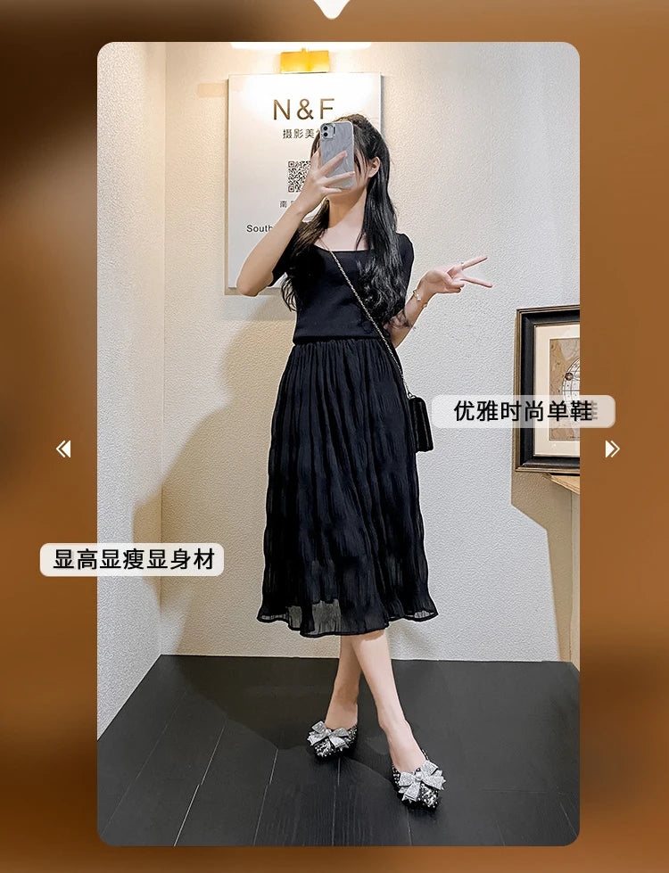 Summer New Shoes for Women Luxury Slipper Outdoor Pointed Toe Pearl Casual Sandals Girl Four Leaf Clover Flat Mules Slides