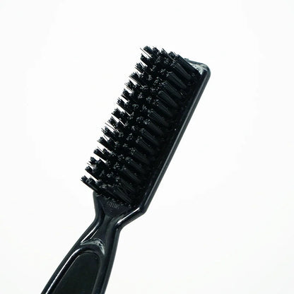 Beard Styling Brush Professional Shaving Beard Brush Hair Oil Head Styling Carving Cleaning Brush, Special for Real Hair Wigs
