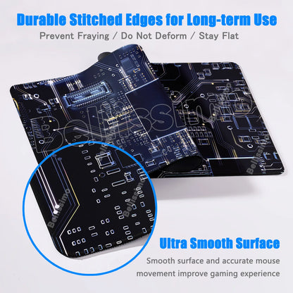 Inside Motherboard Circuit Board Mouse Pad Dropshipping Large Playmat Gaming Customized Mat Gamer Office Mousepad Bulk Desk Mat
