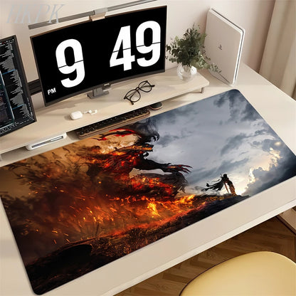 Large Game FINAL FANTASY IX Mouse Pad XXL Mouse Pad For Home Office Waterproof Deskmat Computer Mouse Pad Keyboard Mat