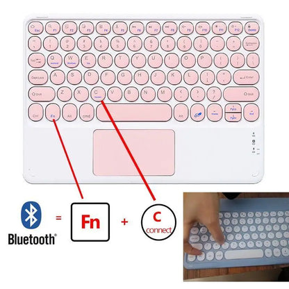 For iPad 11th Case Generation 11 Inch A16 2025, Bluetooth keyboard Covers For Apple iPad 11th Case 2025 Funda