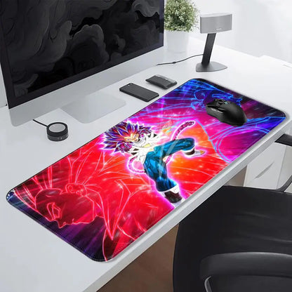Mouse Pad office Pad Computer Laptop Pad Keyboard Mouse Pad Game Console Pad Desk accessories Waterproof Dragon Ball Goku Anime
